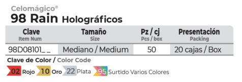 Janel-listones-celomagico-rain-98-Holografico-001-tabla