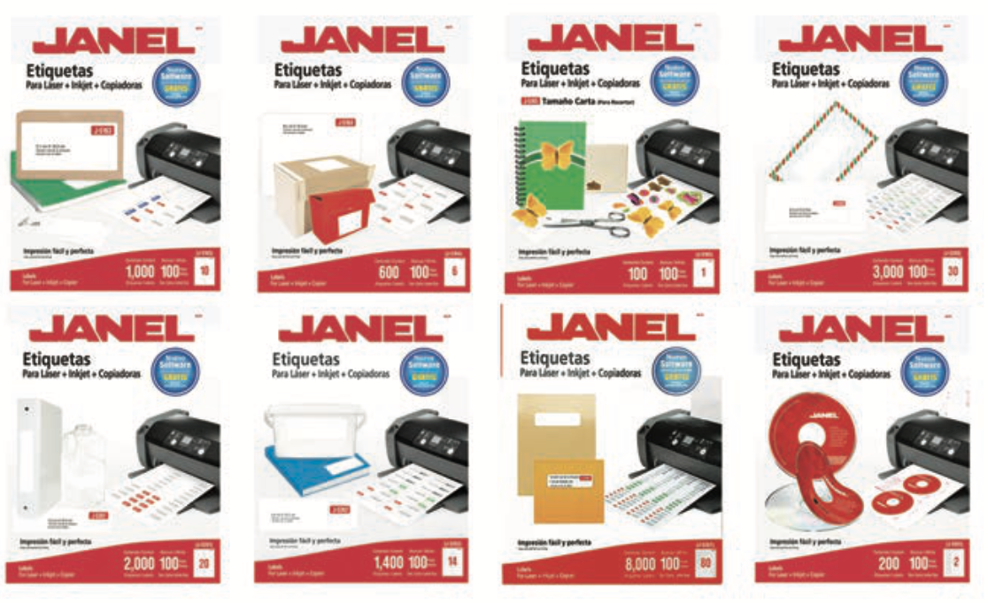 Etiquetas Láser Caja